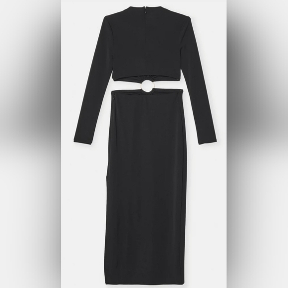 GAP x CULT GAIA Black Cutout Maxi Dress. Sz XL. NWT - Picture 7 of 11